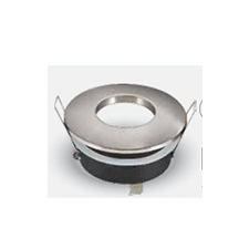  Kör alakú spot lámpatest (361), fix, mattkróm, fürdőszobai világítás