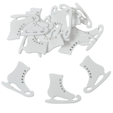  Korcsolya fa fehér 5cm 15db-os dekorációs kellék