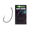  Korda Horog Kurv Shank Microbarb Hook 2-es méret horog 10db (KKS2)