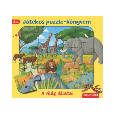Korda, Steffi Játékos puzzle-könyvem: A világ állatai gyermek- és ifjúsági könyv