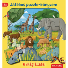 Korda, Steffi Steffi Korda - Játékos puzzle-könyvem - A világ állatai gyermek- és ifjúsági könyv