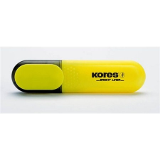 KORES 0,5-5 mm sárga szövegkiemelő filctoll, marker