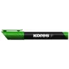 KORES Alkoholos marker, 3-5 mm, kúpos, KORES "K-Marker", zöld