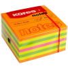 KORES CUBO Summer 75 x 75 mm, 450 lap, többféle neon szín