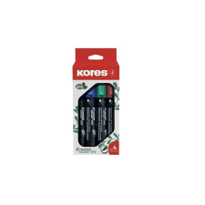 KORES Eco K-Marker 1-3mm Alkoholos marker készlet - Vegyes színek (4 db / csomag) filctoll, marker
