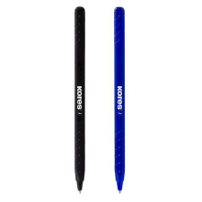  KORES Golyóstoll, 1,0 mm, kupakos, háromszögletű, KORES &quot;K0R-M&quot;, kék toll