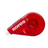 KORES Hibajavító roller, 4,2 mm x 15 m, KORES "Roll On", piros