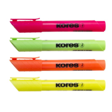 KORES High Liner Plus 0.5-5mm Szövegkiemelő készlet 4 szín (36040) filctoll, marker