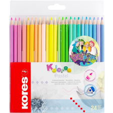 KORES Kolores Pastel LOLLIPOPZ, 24 szín színes ceruza