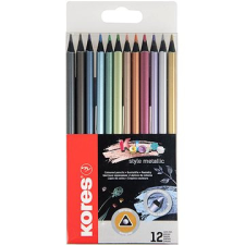 KORES KOLORES STYLE METALLIC 12 színben színes ceruza