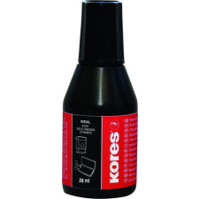 KORES KORES Bélyegzőfesték, 28 ml, KORES, fekete bélyegző