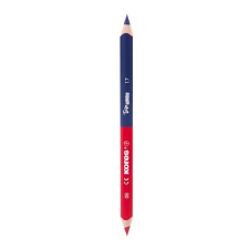 KORES Postairón, háromszögletű, KORES &quot;Twin Jumbo&quot;, piros-kék színes ceruza