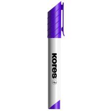 KORES Tábla- és flipchart marker, 1-3 mm, kúpos, KORES &quot;K-Marker&quot;, lila filctoll, marker