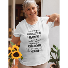  Környezetvédő óvónéni fehér póló egyedi ajándék