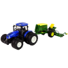 Korody Toys távirányítós traktor vetőgéppel, 2,4 GHz RTR, 1:24, kék