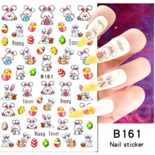  Körömmatrica - B161 húsvét körömdíszítő