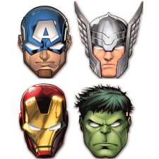 KORREKT WEB Avengers Infinity Stones, Bosszúállók Maszk, álarc 6 db-os jelmez