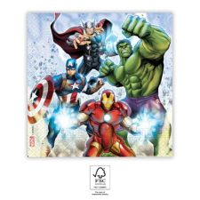 KORREKT WEB Avengers Infinity Stones, Bosszúállók szalvéta 20 db-os, 33x33 cm FSC party kellék