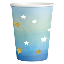 KORREKT WEB Baby Boy papír pohár 8 db-os 250 ml party kellék