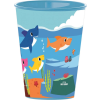 KORREKT WEB Baby Shark pohár, műanyag 260 ml