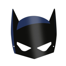 KORREKT WEB Batman maszk, álarc 8 db-os party kellék