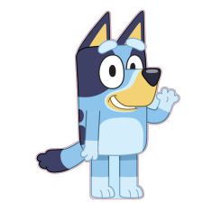 KORREKT WEB Bluey Wave formapárna, díszpárna 35x27 cm lakástextília