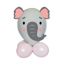 KORREKT WEB Cute Animal Elephant, Elefánt léggömb, lufi szett party kellék