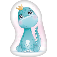KORREKT WEB Dinoszaurusz Crown formapárna, díszpárna 40x27 cm lakástextília