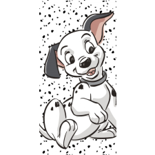KORREKT WEB Disney 101 kiskutya White fürdőlepedő, strand törölköző 70x140cm lakástextília