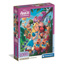 KORREKT WEB Disney Alice Csodaországban 1000 db-os Compact puzzle Clementoni puzzle, kirakós