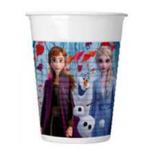 KORREKT WEB Disney Frozen II Leaf, Jégvarázs műanyag pohár 8 db-os 200 ml party kellék