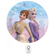 KORREKT WEB Disney Frozen II Wind Spirit, Disney Jégvarázs papírtányér 8 db-os 23 cm FSC party kellék