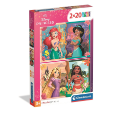 KORREKT WEB Disney Hercegnők 2x20 db-os puzzle Clementoni puzzle, kirakós