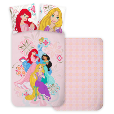 KORREKT WEB Disney Hercegnők Bloom ágyneműhuzat 140×200cm, 70×90 cm lakástextília