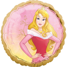 KORREKT WEB Disney Hercegnők, Csipkerózsika fólia lufi 43 cm party kellék