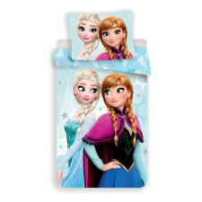 KORREKT WEB Disney Jégvarázs Light Blue ágyneműhuzat 140×200cm, 70×90 cm lakástextília