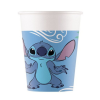 KORREKT WEB Disney Lilo és Stitch, A csillagkutya Angel papír pohár 8 db-os 200 ml FSC