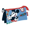 KORREKT WEB Disney Mickey 3 rekeszes tolltartó 21 cm