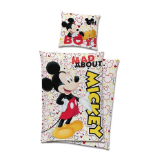 KORREKT WEB Disney Mickey Mad ágyneműhuzat 140×200cm, 70x90 cm lakástextília
