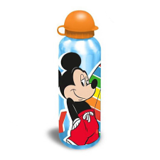 KORREKT WEB Disney Mickey Rainbow alumínium kulacs 500 ml kulacs, kulacstartó