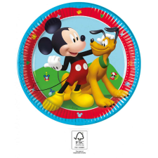 KORREKT WEB Disney Mickey Rock the House papírtányér 8 db-os 20 cm FSC party kellék
