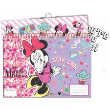 KORREKT WEB Disney Minnie A/4 spirál vázlatfüzet 40 lapos matricával füzet