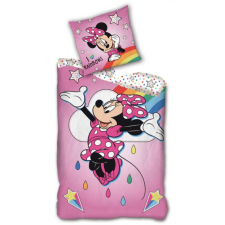 KORREKT WEB Disney Minnie Rainbows ágyneműhuzat 140×200cm, 63×63 cm microfibre lakástextília