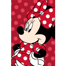 KORREKT WEB Disney Minnie Red mikroflanel takaró 100x150cm lakástextília