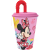 KORREKT WEB Disney Minnie Spring szívószálas pohár, műanyag 430 ml