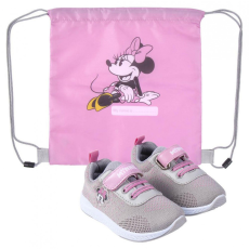 KORREKT WEB Disney Minnie utcai cipő tornazsákkal 29