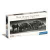 KORREKT WEB Elefánt Herd of Giants 1000 db-os panoráma puzzle Clementoni