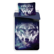 KORREKT WEB Farkas Blue ágyneműhuzat 140×200cm, 70x90 cm microfibre lakástextília