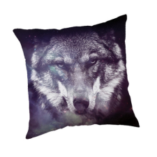 KORREKT WEB Farkas Blue párnahuzat 45x45 cm lakástextília