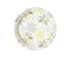 KORREKT WEB Foliage, Lomb papírtányér 8 db-os 20 cm party kellék
